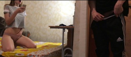 Жена не дождалась мужа с работы с тала дрочить