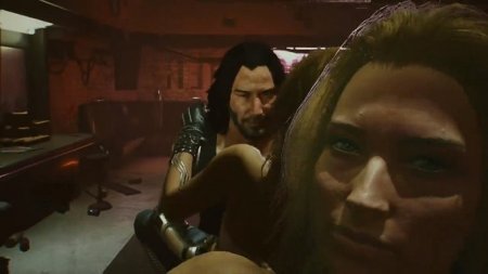 Сцена с Киану Ривзом интимного характера